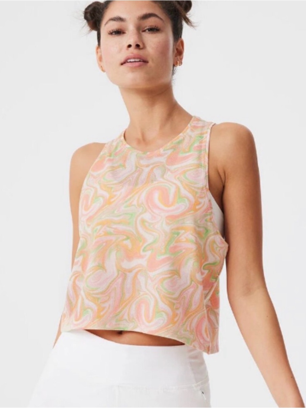Outdoor Voices Fast Track Mesh Tank Top